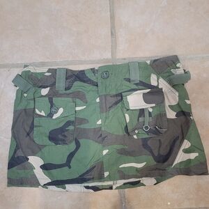 NWT Press Camo Skirt Y2k Early2000s Clubing Party | Large